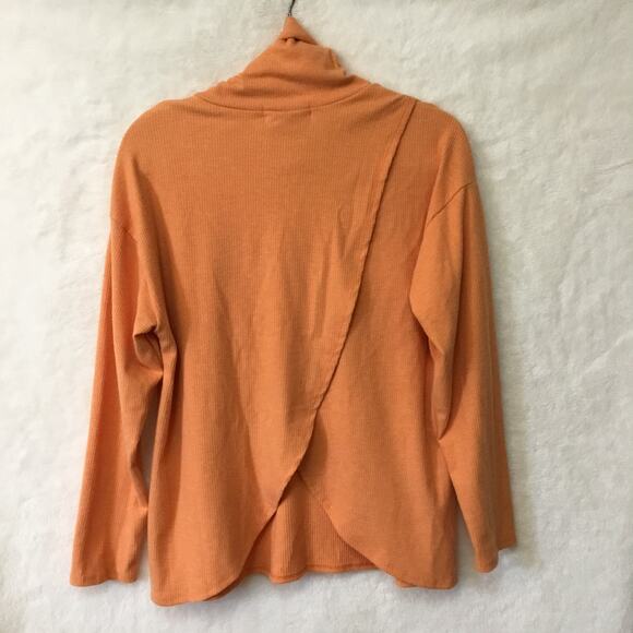 Anthropologie Orange Trina Tulip-Back Top - Picture 10 of 16